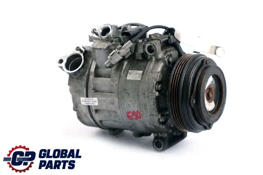  Compresor BMW E60 E61 525D 530D 535D Diesel M57N2 Acondicionador A/C - SKU 9180547 - Número de pieza 64509180547