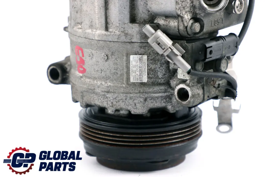  Compresor BMW E60 E61 525D 530D 535D Diesel M57N2 Acondicionador A/C - SKU 9180547 - Número de pieza 64509180547