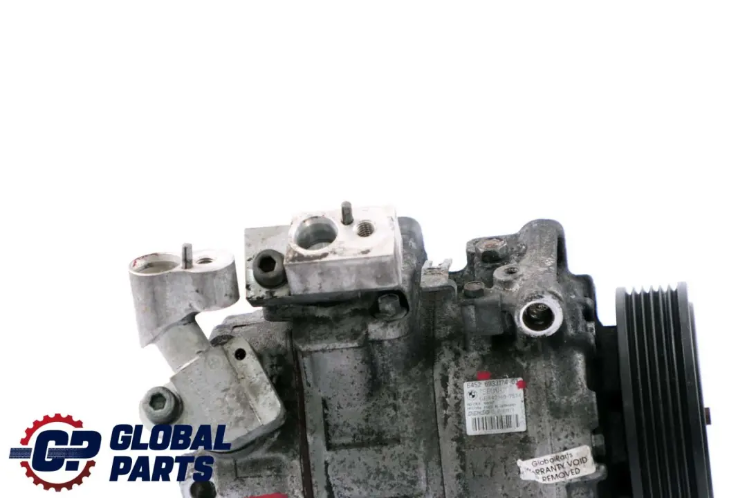Conditioning A/C Compressor Pump to BMW 5 6 Series E60 M5 E63 M5 Air with Part number 6933174 BMW 5 6 Series E60 M5 E63 M5 Air Conditioning A/C Compressor Pump - SKU 9180550 - Part number 6933174