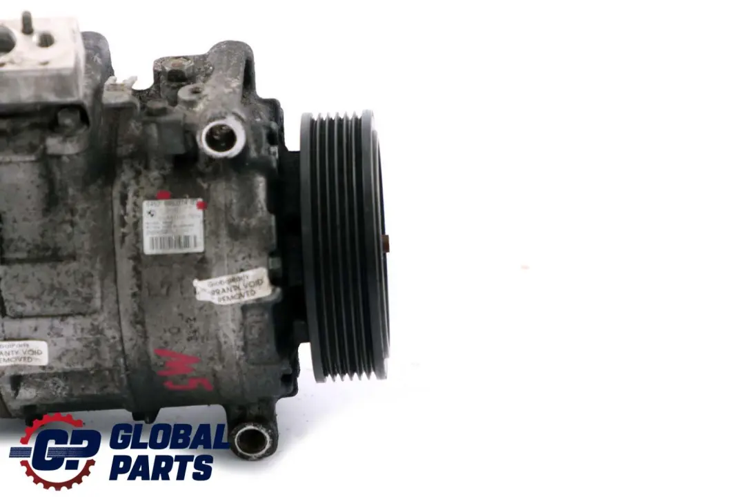 Conditioning A/C Compressor Pump to BMW 5 6 Series E60 M5 E63 M5 Air with Part number 6933174 BMW 5 6 Series E60 M5 E63 M5 Air Conditioning A/C Compressor Pump - SKU 9180550 - Part number 6933174