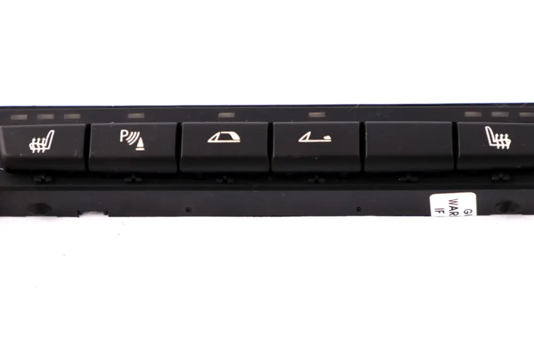 BMW E88 Cabrio Convertible Centre Console Switch Unit Panel - SKU 9181247 - Part number 9181247