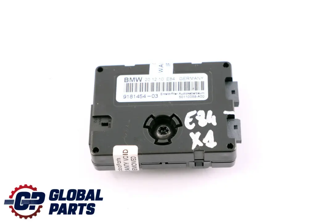 Antenne Antenne Rauschunterdrückungsfilter für BMW X1 E84 mit Teilenummer 9181454 BMW X1 E84 Antenne Antenne Rauschunterdrückungsfilter - SKU 9181454 - Teilenummer 9181454