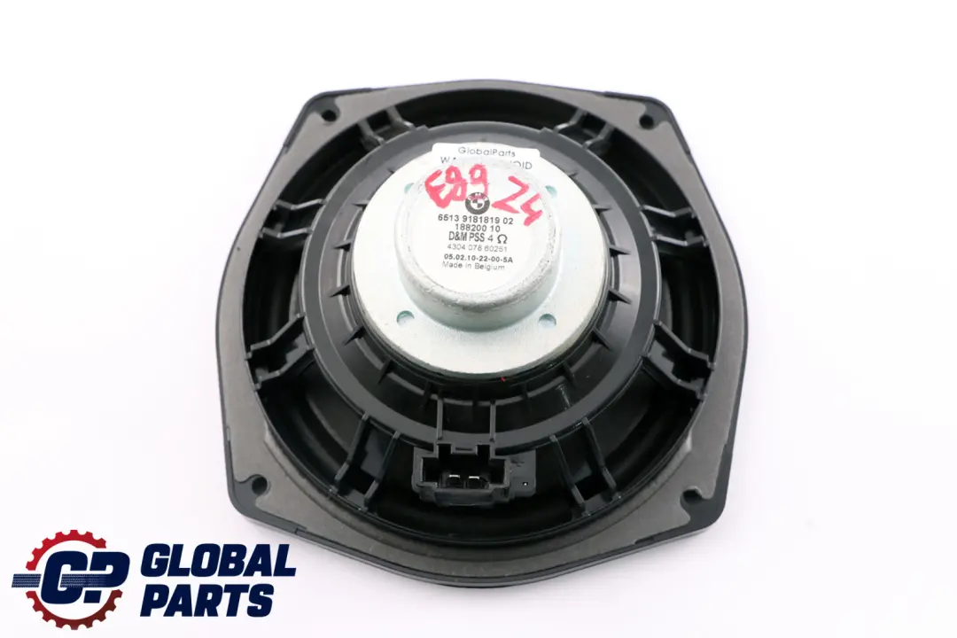 Stereo-System Loud Speaker Woofer to BMW Z4 E89 Roadster Cabrio with Part number 9181819 BMW Z4 E89 Roadster Cabrio Stereo-System Loud Speaker Woofer - SKU 9181819 - Part number 9181819