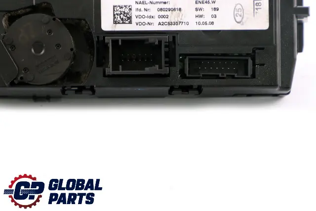  Pannello Aria Condizionata BMW E92 E93 Riscaldatore A/C Controllo - SKU 9182288 - Numero di parte 9182288