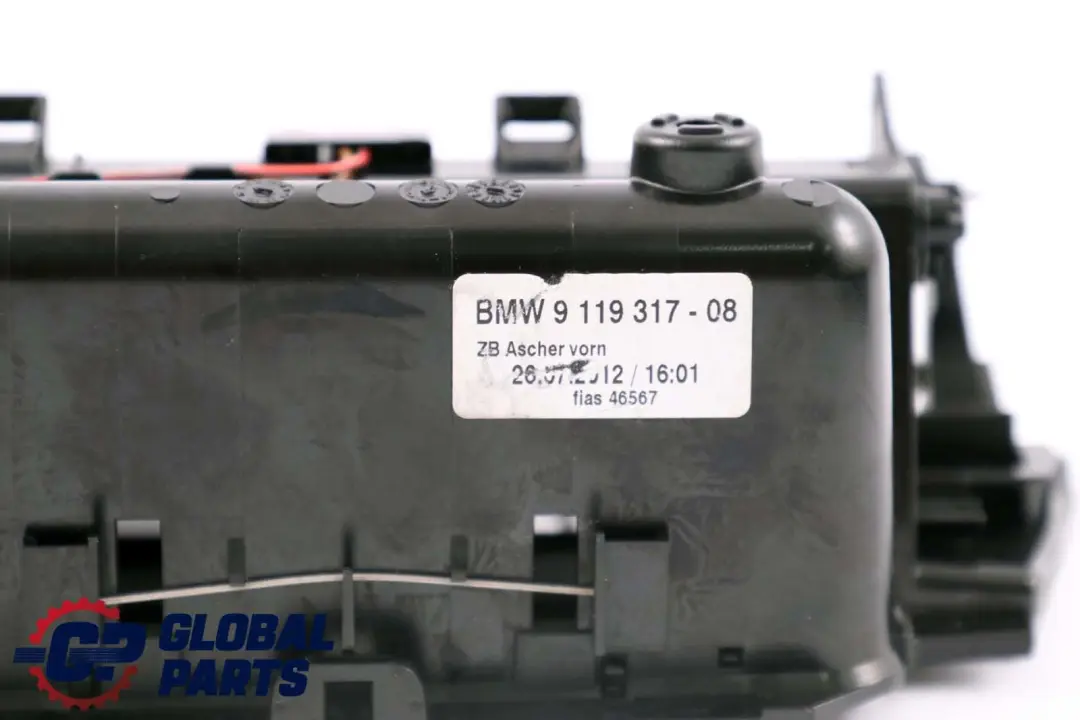 BMW F01 F02 F03 Cenicero Consola Central Cenicero Bandeja Almacenamiento - SKU 9182502 - Número de pieza 9182502