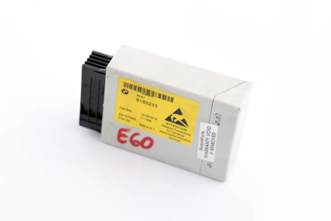 BMW 5 Series E60 E61 LCI Centre Console Switch Cluster Control Unit ECU Module - SKU 9183233 - Part number 9183233