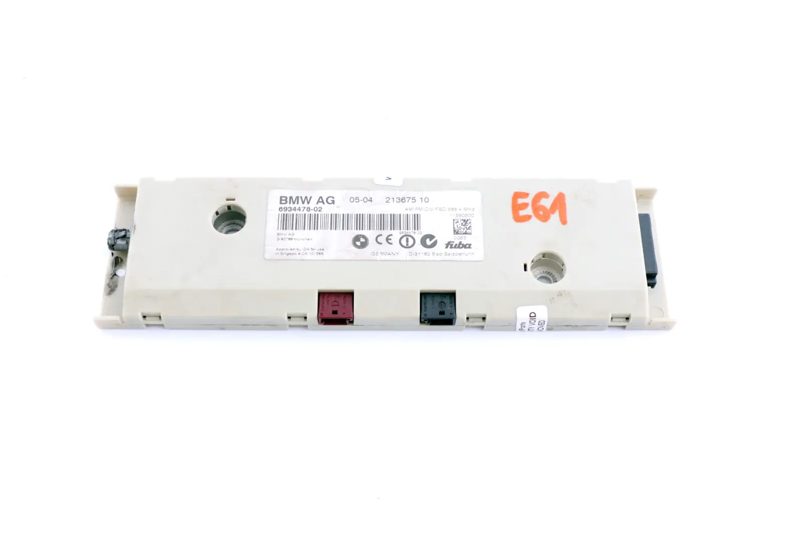 BMW E61 E61N LCI Antenna Amplifier Diversity 868 MHZ 9183564 6985531 6934478