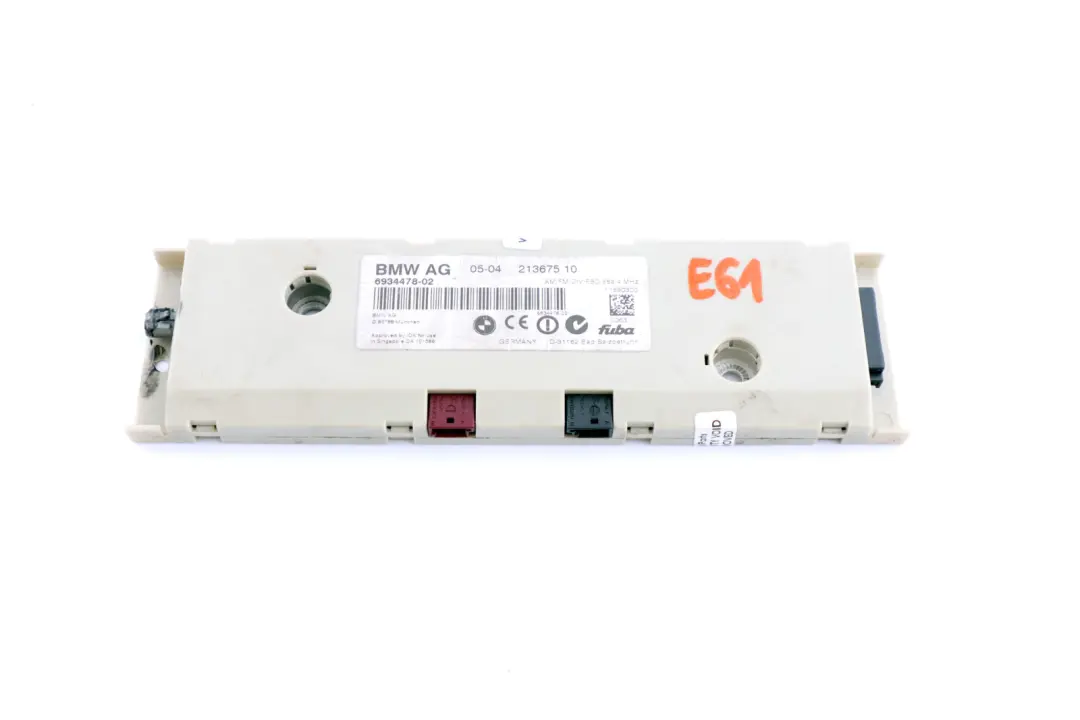 Antenne Amplificateur Diversité 868 MHZ 6985531 6934478 pour BMW E61 E61N LCI à propos du numéro de pièce 9183564 BMW E61 E61N LCI Antenne Amplificateur Diversité 868 MHZ 6985531 6934478 - SKU 9183564 - Numéro de pièce 9183564