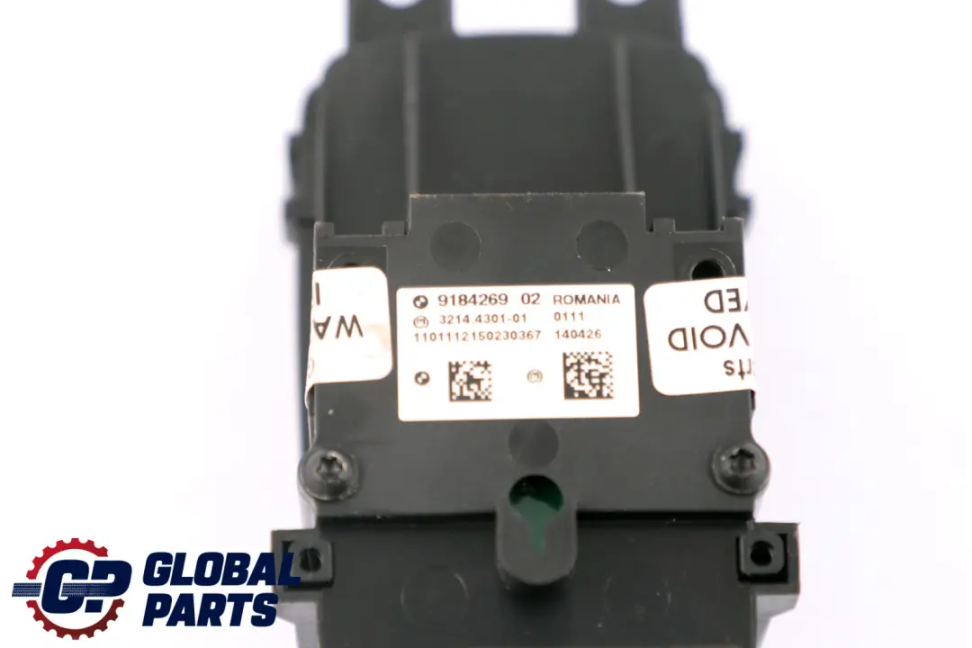 BMW Z4 E89 Cabrio Interruttore Freno Elettrico Pulsante Freno Mano - SKU 9184269 - Numero di parte 9184269