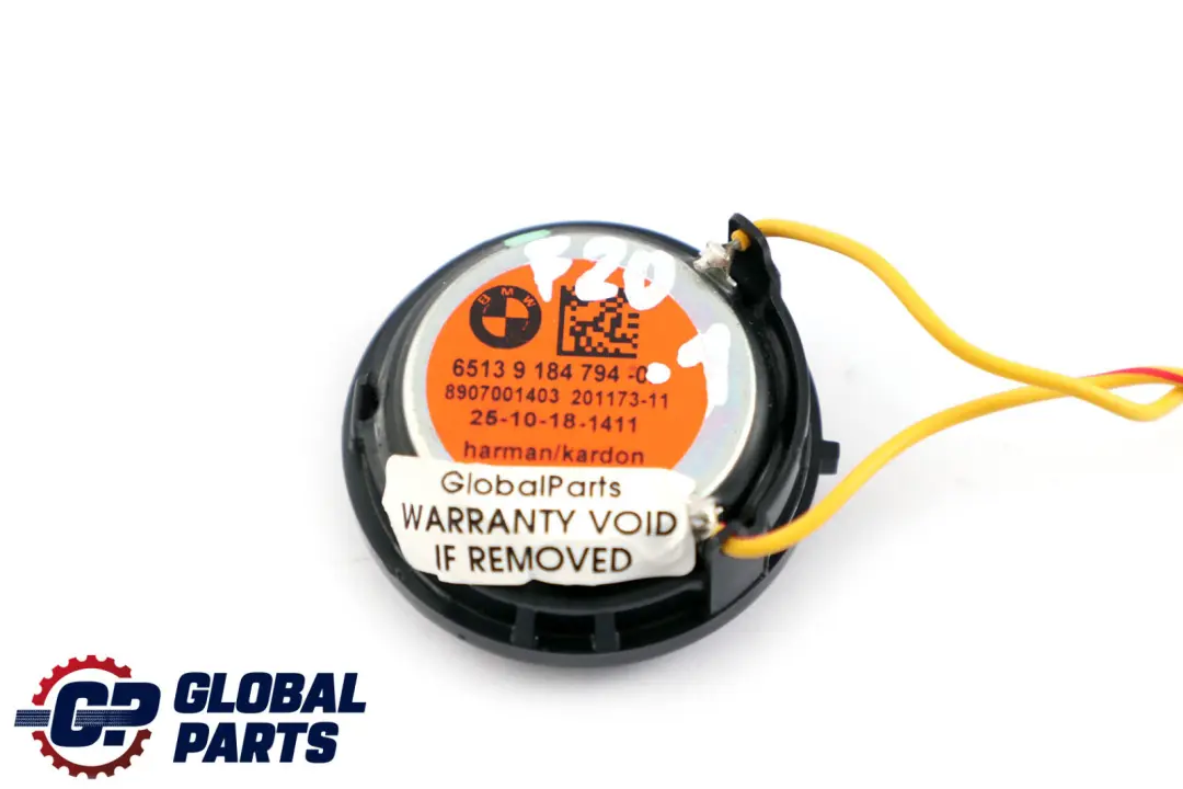  Lautsprecher BMW F10 F11 F20 F21 Mini F56 R60 Links Rechts Hochtöner Harman - SKU 9184794-1 - Teilenummer 9184794