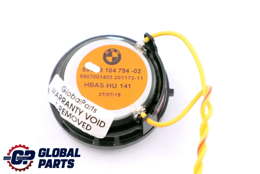 Sinistra Destra N/O/S Altoparlante Tweeter Harman Kardon per BMW F20 F21 F56 R60 con numero di parte 9184794 BMW F20 F21 F56 R60 Sinistra Destra N/O/S Altoparlante Tweeter Harman Kardon - SKU 9184794 - Numero di parte 9184794