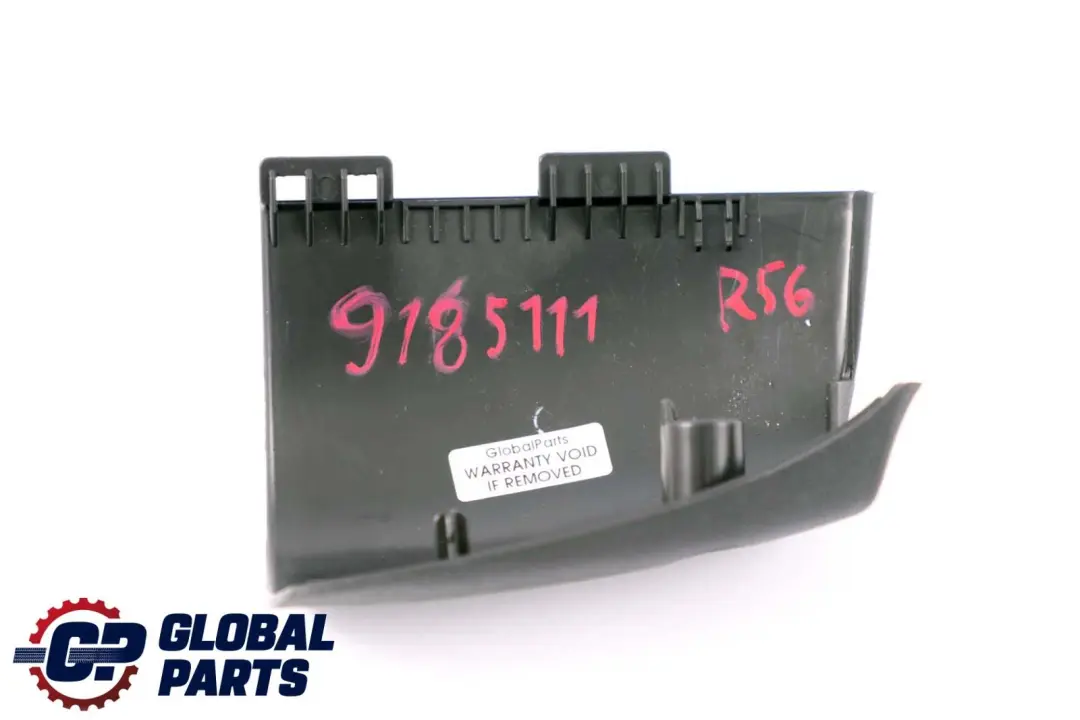 Mini Cooper R55 R56 Revetement Accoudoir Central a Gauche Charbon Noir 9185107 - SKU 9185111 - Numéro de pièce 9185111