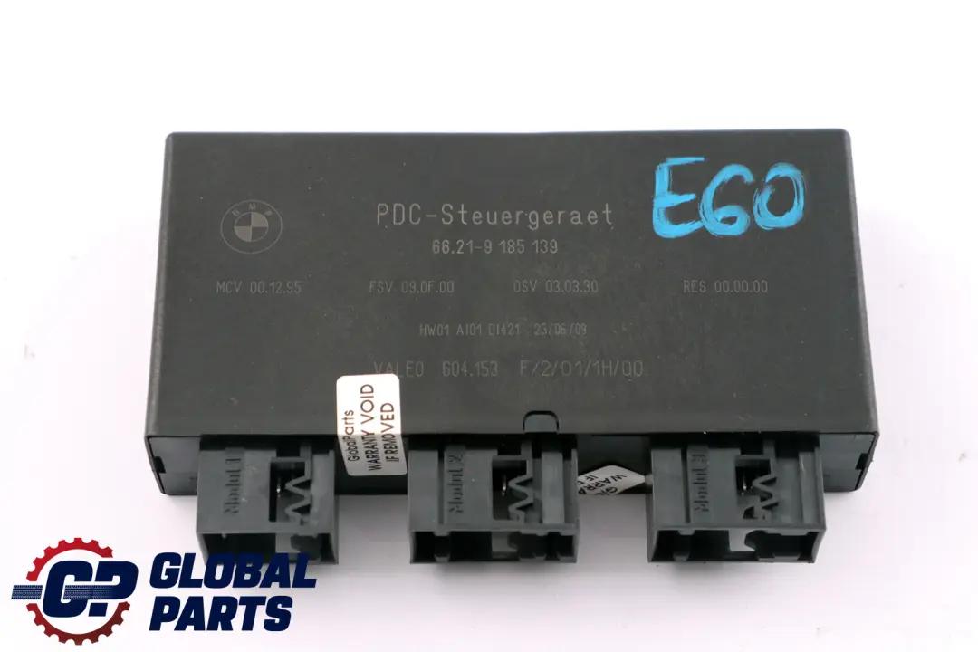 Modulo Controllo Parcheggio PDC per BMW E60 E61 E63 E64 con numero di parte 9185139 BMW E60 E61 E63 E64 Modulo Controllo Parcheggio PDC - SKU 9185139 - Numero di parte 9185139