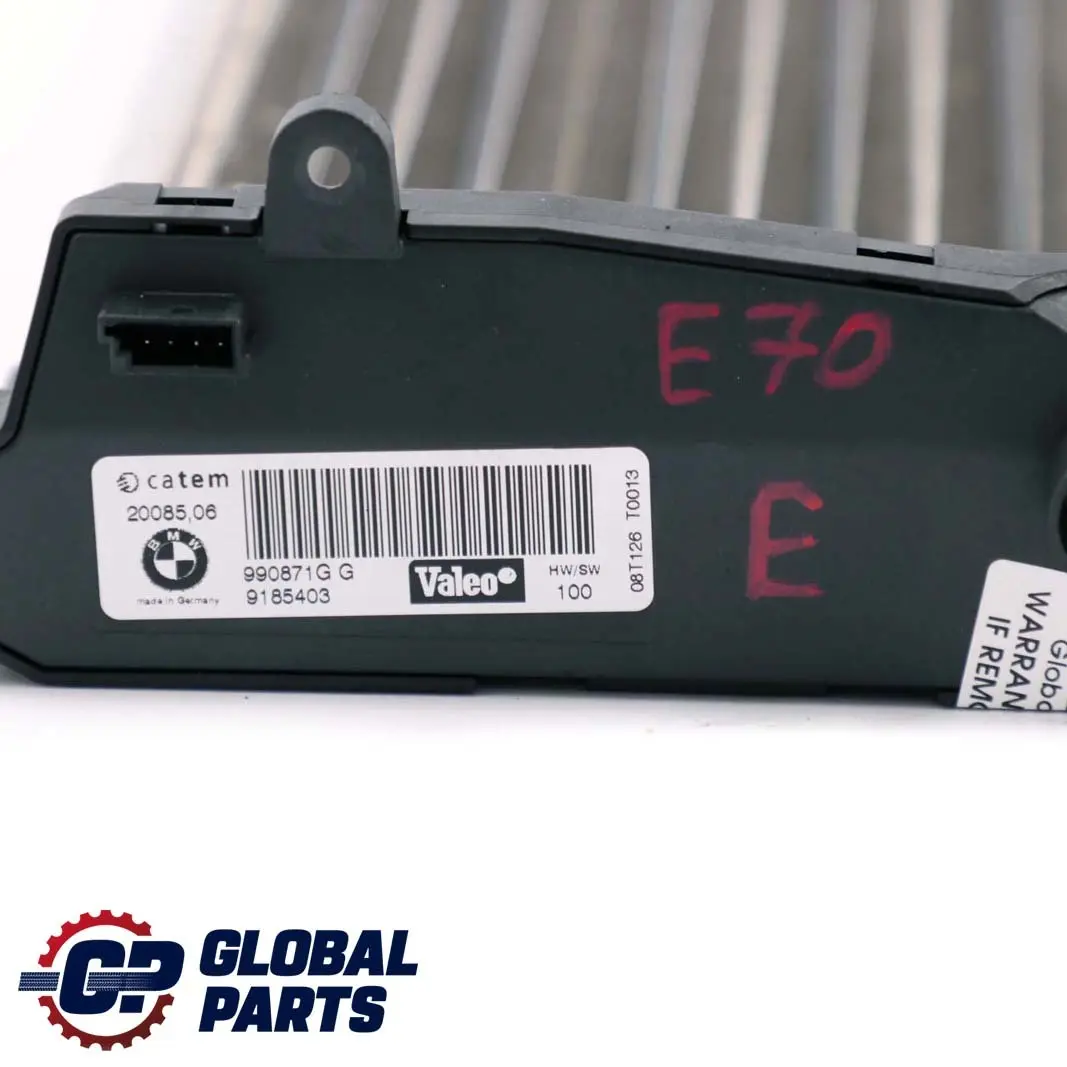 M57N2 Riscaldatore Elettrico Ausiliario Anteriore per BMW X5 X6 E70 E71 con numero di parte 9185403 BMW X5 X6 E70 E71 M57N2 Riscaldatore Elettrico Ausiliario Anteriore - SKU 9185403 - Numero di parte 9185403