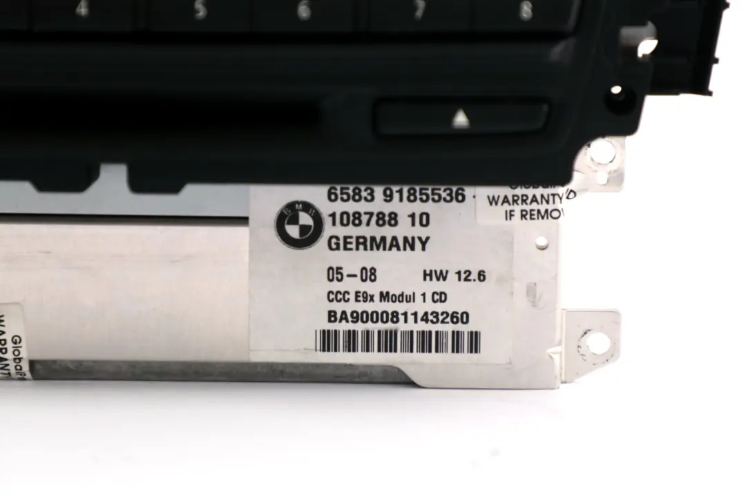 Professional CCC Contrôleur de système de navigation pour BMW E90 E91 E92 à propos du numéro de pièce 9185536 BMW E90 E91 E92 Professional CCC Contrôleur de système de navigation - SKU 9185536 - Numéro de pièce 9185536