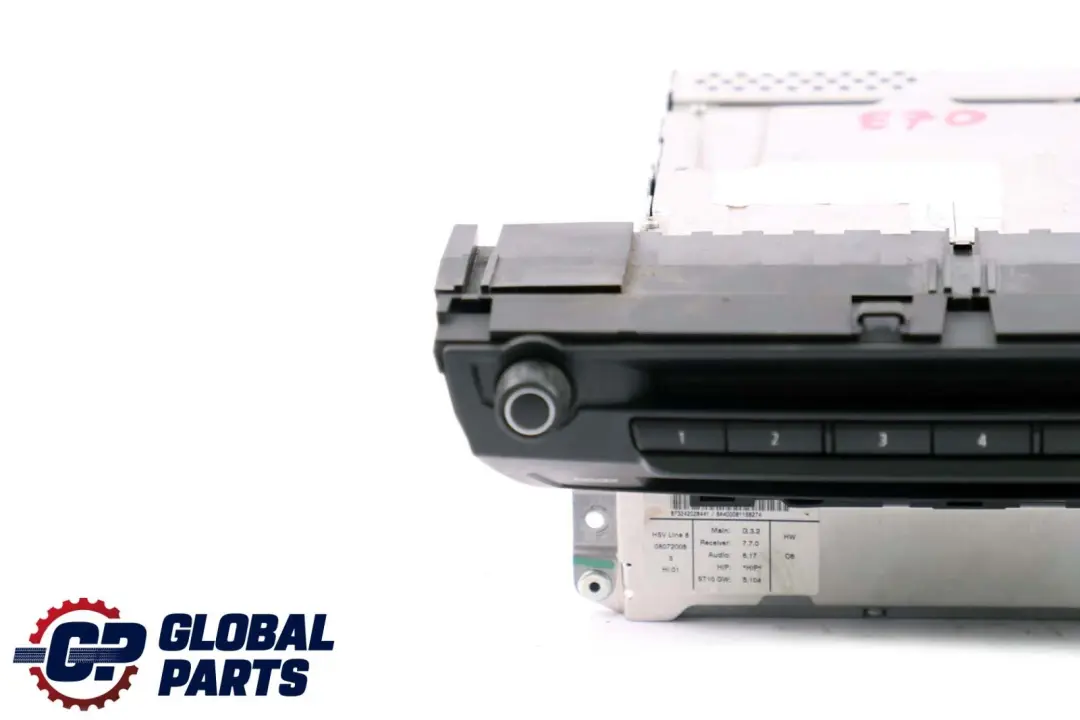 CCC Radio CD Player Navigation to BMW X5 E70 with Part number 9185542 BMW X5 E70 CCC Radio CD Player Navigation - SKU 9185542 - Part number 9185542