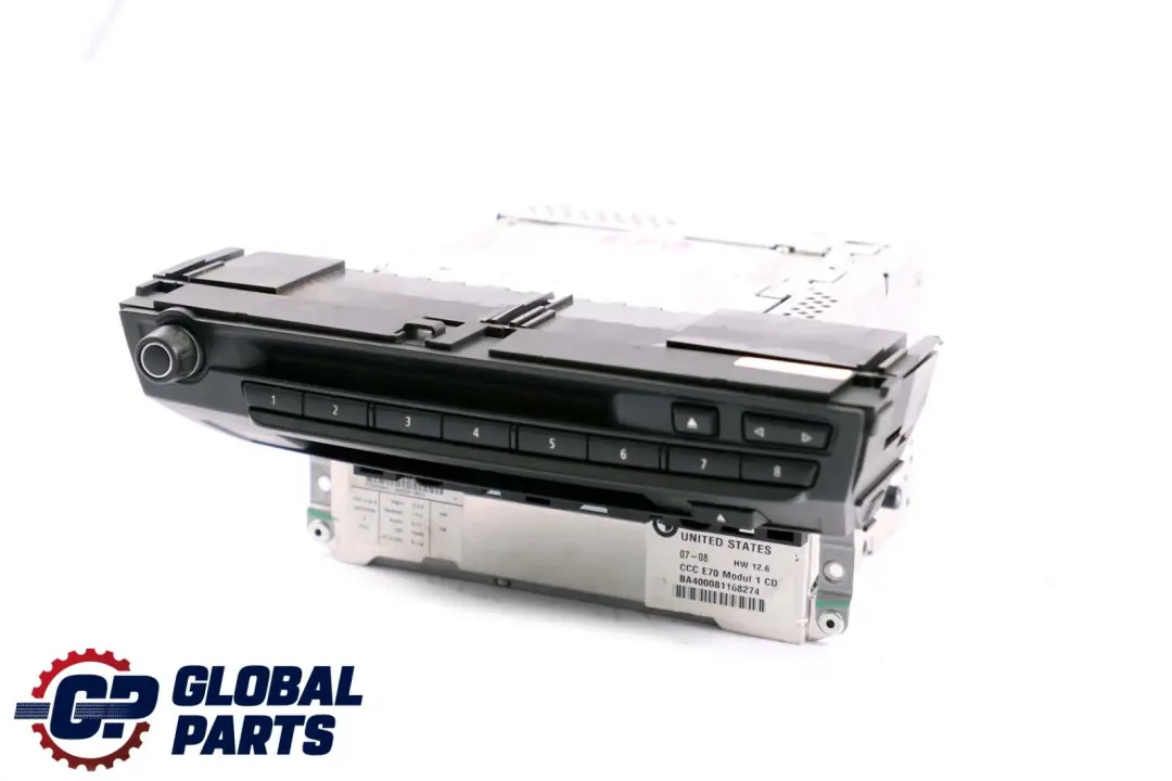 BMW X5 Series E70 CCC Radio CD Player Navigation - SKU 9185542 - Part number 9185542