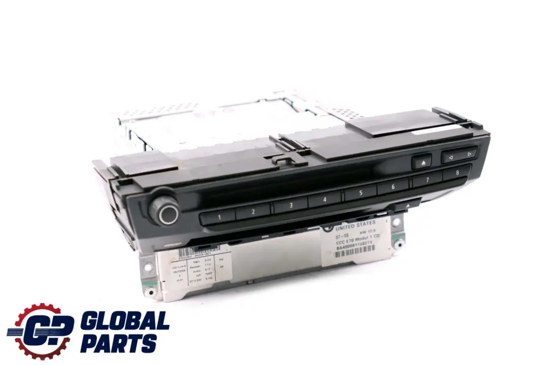 BMW X5 Series E70 CCC Radio CD Player Navigation - SKU 9185542 - Part number 9185542