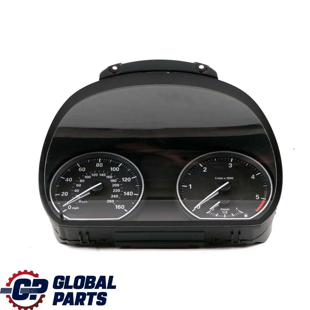 BMW 1 E81 E82 E88 E87 LCI 123d N47S Speedo Clocks Instruments MPH - SKU 9187051 - Part number 9187051
