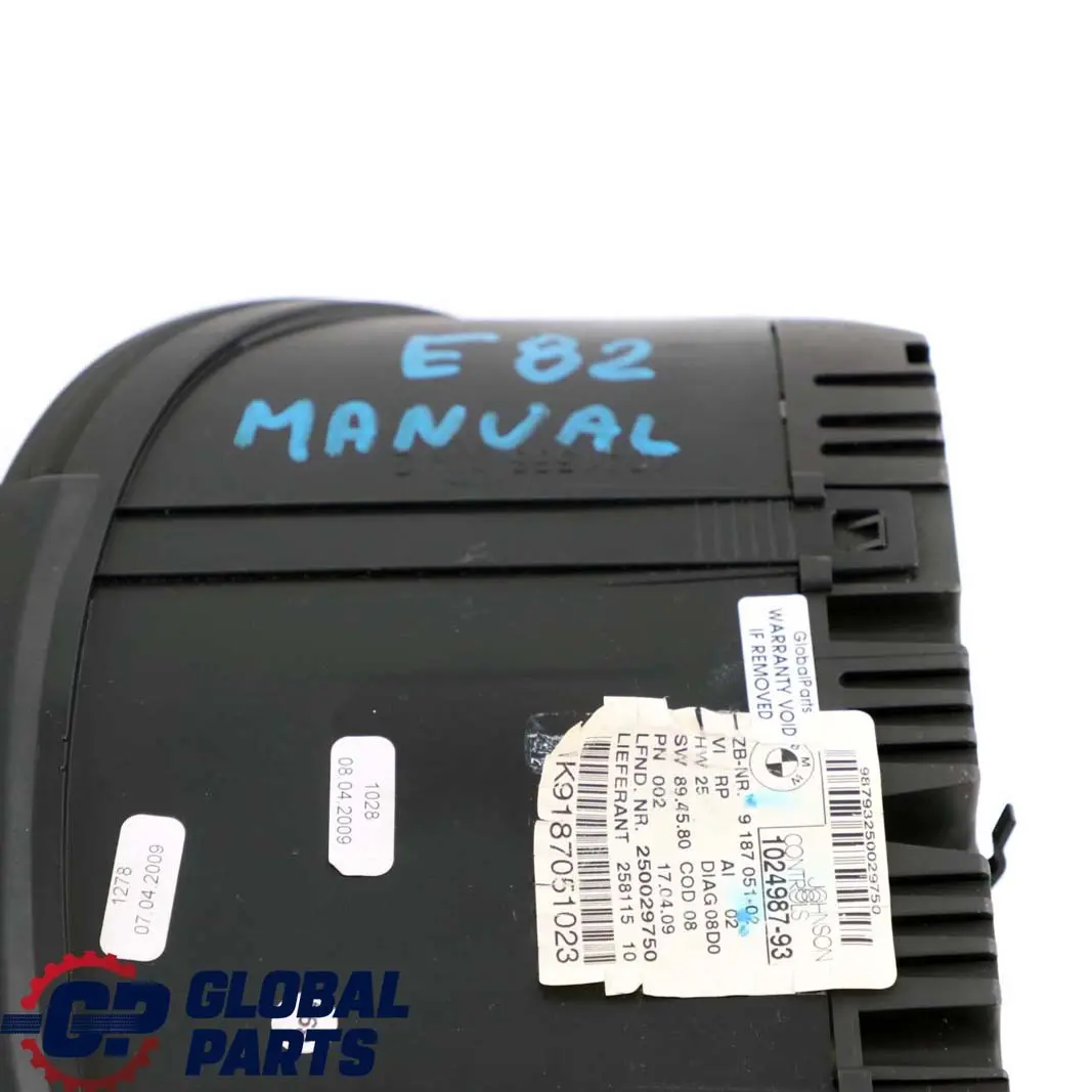 N47S Speedo Clocks Instruments MPH to BMW 1 E81 E82 E88 E87 LCI 123d with Part number 9187051 BMW 1 E81 E82 E88 E87 LCI 123d N47S Speedo Clocks Instruments MPH - SKU 9187051 - Part number 9187051