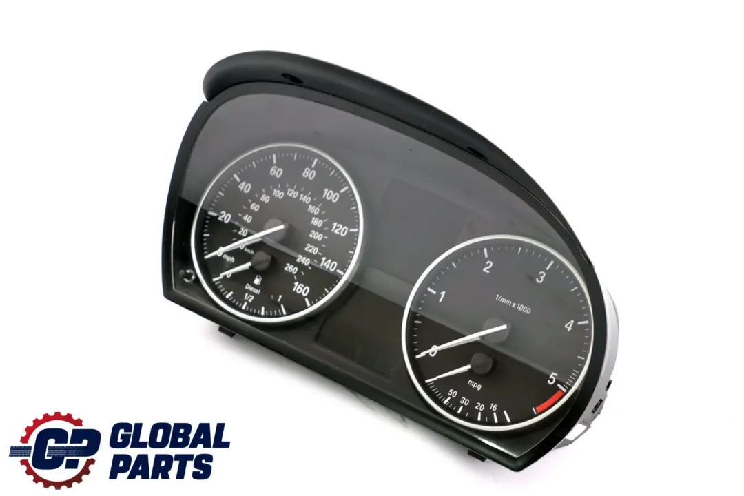 BMW 3 X1 Series E90 E91 E92 Diesel Instrument Cluster Speedo Clocks - SKU rhd-9187345-1 - Part number 9187345
