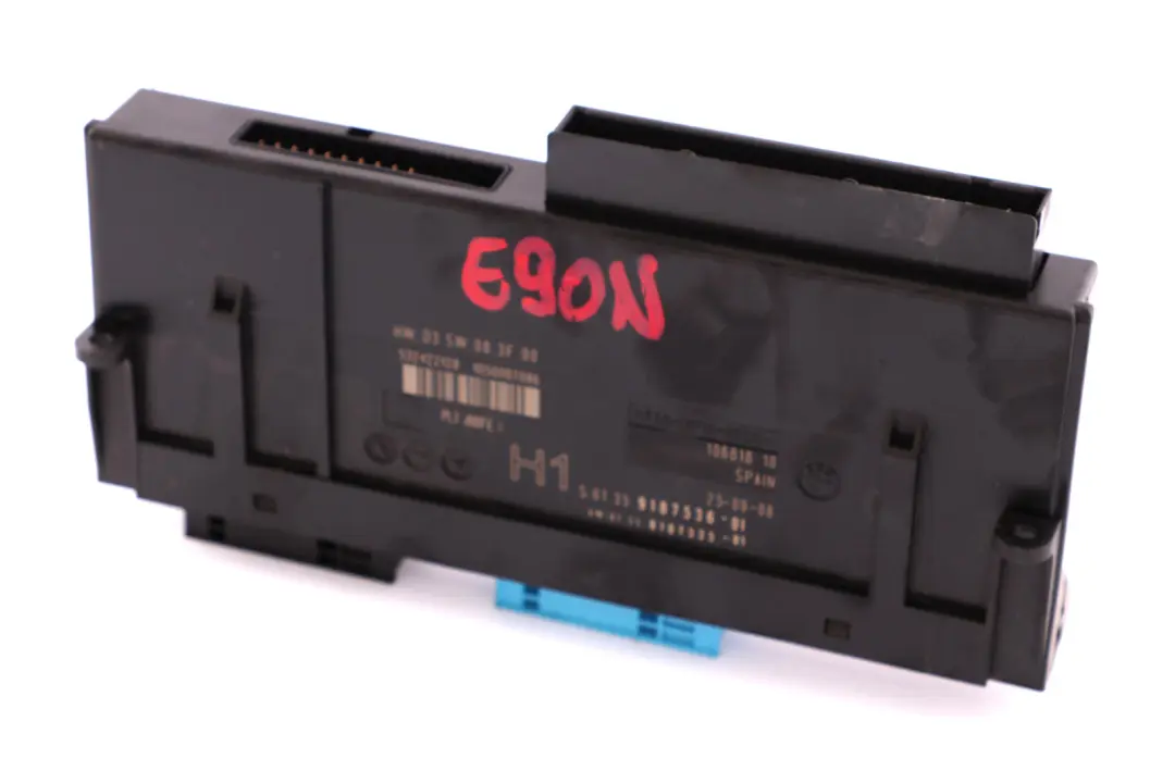 *BMW 3 er E90N E90 LCI ECU Body Control Module H1 Steuergeraet für mit Teilenummer 9187536 *BMW 3 er E90N E90 LCI ECU Body Control Module H1 Steuergeraet - SKU 9187536 - Teilenummer 9187536