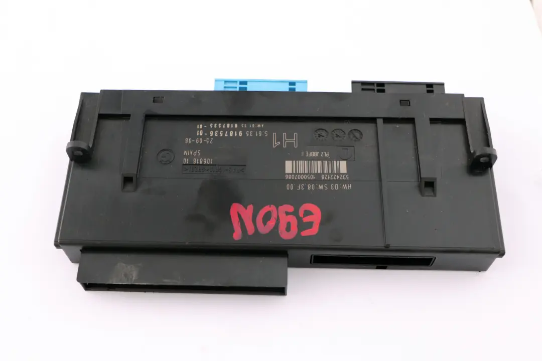 *BMW 3 er E90N E90 LCI ECU Body Control Module H1 Steuergeraet für mit Teilenummer 9187536 *BMW 3 er E90N E90 LCI ECU Body Control Module H1 Steuergeraet - SKU 9187536 - Teilenummer 9187536