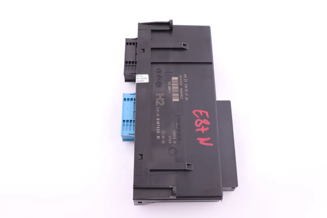 Modulo Di Controllo Corpo ECU H2 Scatola Di Giunzione per BMW E87 LCI con numero di parte 61359187539 BMW E87 LCI Modulo Di Controllo Corpo ECU H2 Scatola Di Giunzione - SKU 9187539 - Numero di parte 61359187539