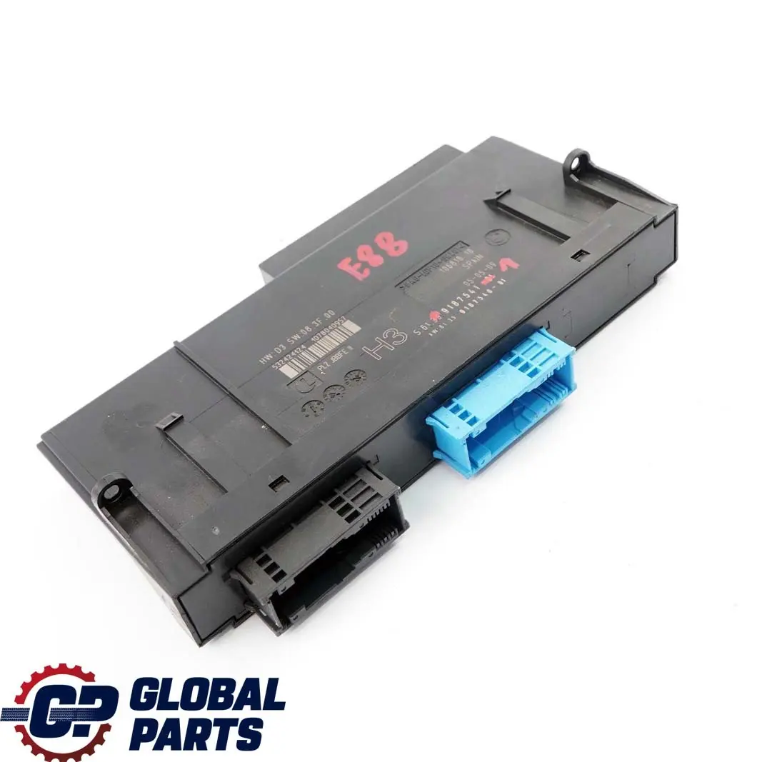 ECU Modulo Control Cuerpo H3 PL2 JBBFE II Caja de Conexiones para BMW E88 con número de pieza 9187541 BMW E88 ECU Modulo Control Cuerpo H3 PL2 JBBFE II Caja de Conexiones - SKU 9187541-1 - Número de pieza 9187541