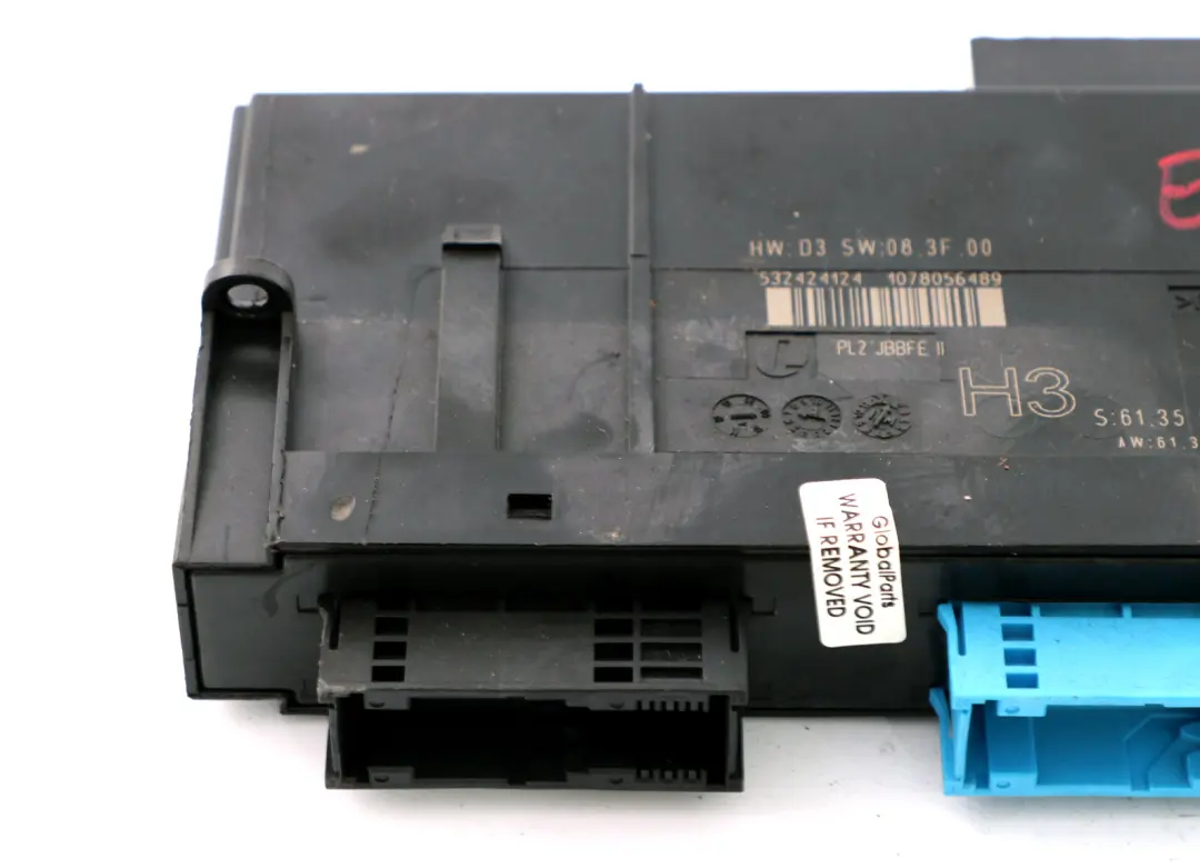 ECU Body Control Module H3 Junction Box to BMW E93 with Part number 9187541 BMW E93 ECU Body Control Module H3 Junction Box - SKU 9187541-2 - Part number 9187541