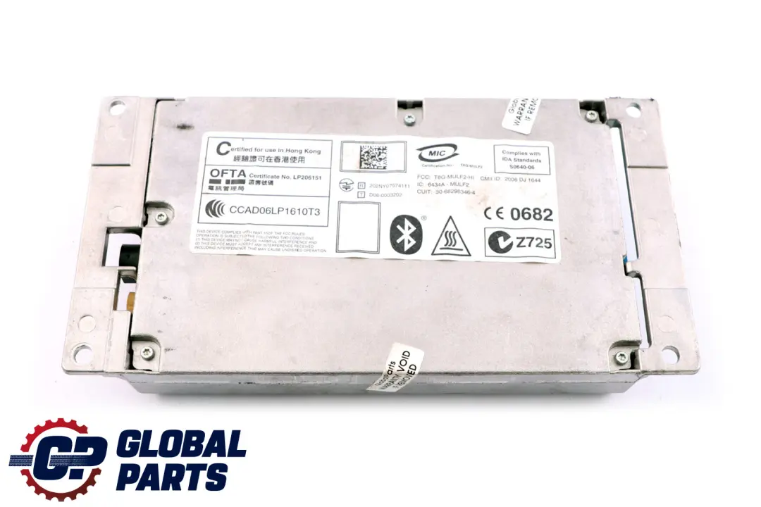 Moduł Sterownik MULF Bluetooth do BMW E87 LCI E90 o numerze 9187625 BMW E87 LCI E90 Moduł Sterownik MULF Bluetooth - SKU 9187625 - Numer Części 9187625