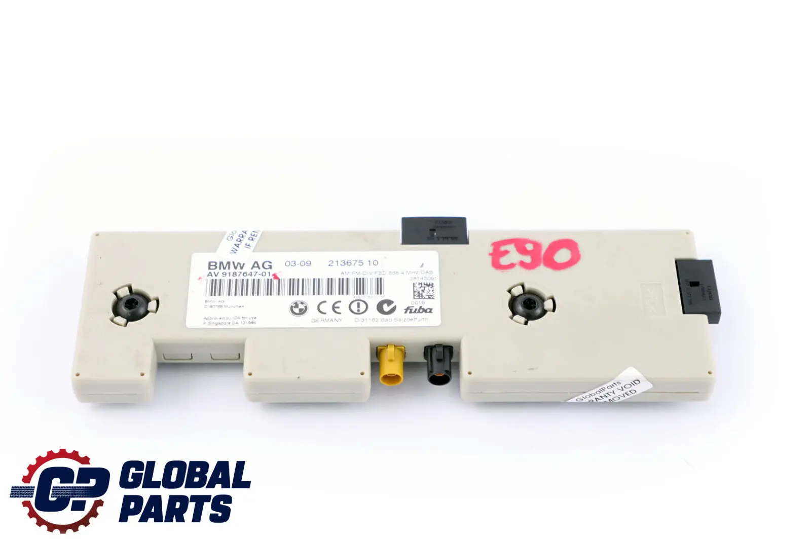 BMW E82 E90 E92 LCI Amplificador de Antena Diversity 9187647