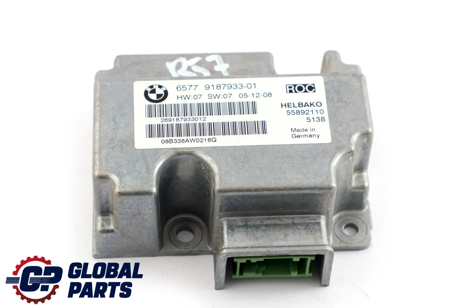 BMW E88 E93 Mini Cabrio R57 Rollover Control Module Unit 9187933