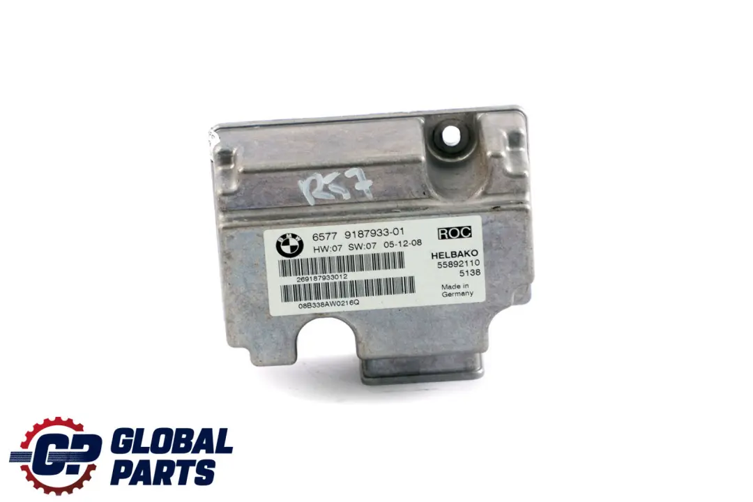 BMW 1 3 Series E88 E93 Mini Cabrio R57 Rollover Control Module Unit - SKU 9187933 - Part number 9187933