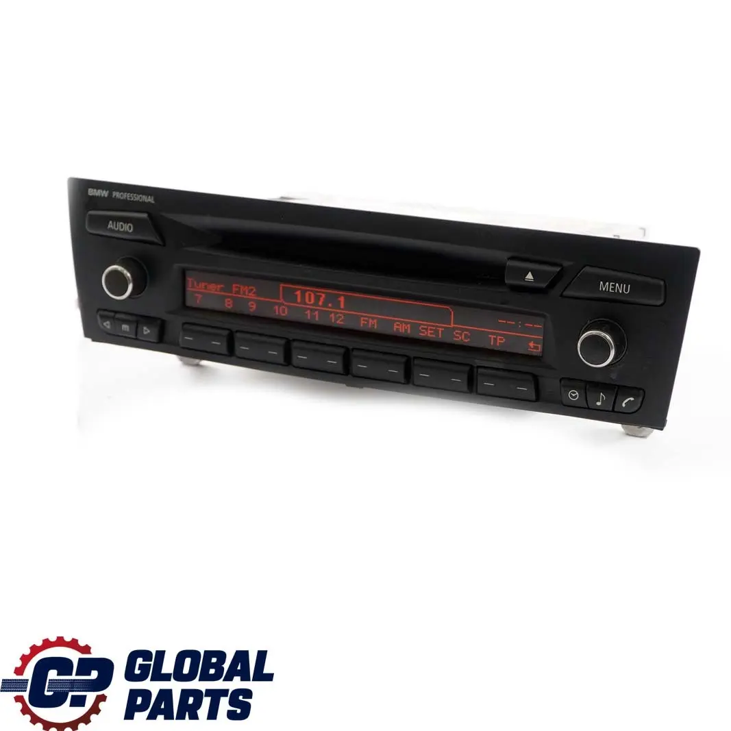 Radio Profesional CD Audio Player para BMW E81 E87 E90 E91 E92 con número de pieza 9189200 BMW E81 E87 E90 E91 E92 Radio Profesional CD Audio Player - SKU 9189200 - Número de pieza 9189200
