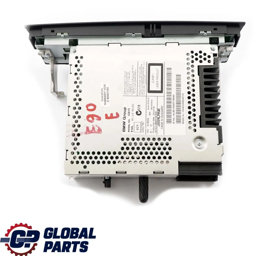 Radio Professional CD Audio Player per BMW E81 E87 E90 E91 E92 con numero di parte 9189200 BMW E81 E87 E90 E91 E92 Radio Professional CD Audio Player - SKU 9189200 - Numero di parte 9189200