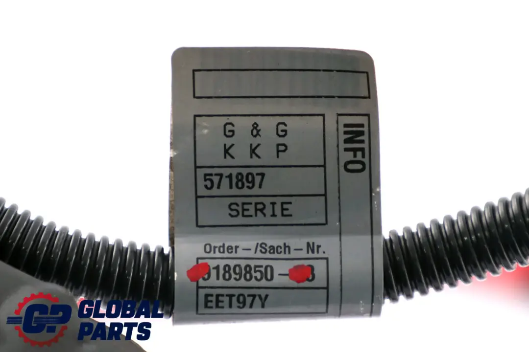 Cavo di cablaggio positivo della batteria per BMW Z4 Serie E89 Cabrio con numero di parte 9189850 BMW Z4 Serie E89 Cabrio Cavo di cablaggio positivo della batteria - SKU 9189850 - Numero di parte 9189850