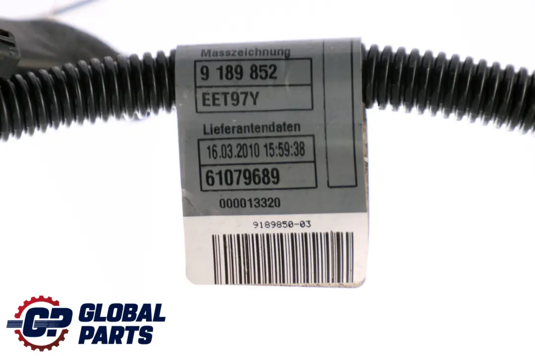 BMW Z4 E89 Convertible Cable Positivo de la Batería Cableado - SKU 9189850 - Número de pieza 9189850