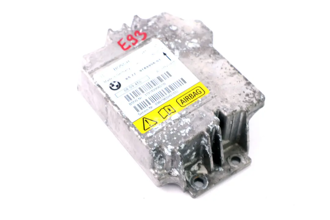 BMW 1 3er E88 E93 LCI Airbag Steuergerät Modul ECU - SKU 9189906 - Teilenummer 9189906