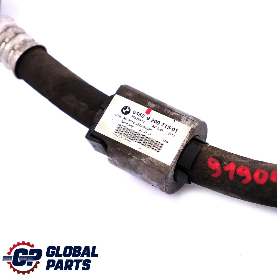 BMW 3 E90 E91 E92 LCI Diesel N57 1 Suction Air Pipe Evaporator Compressor - SKU 9190451-1 - Part number 9190451