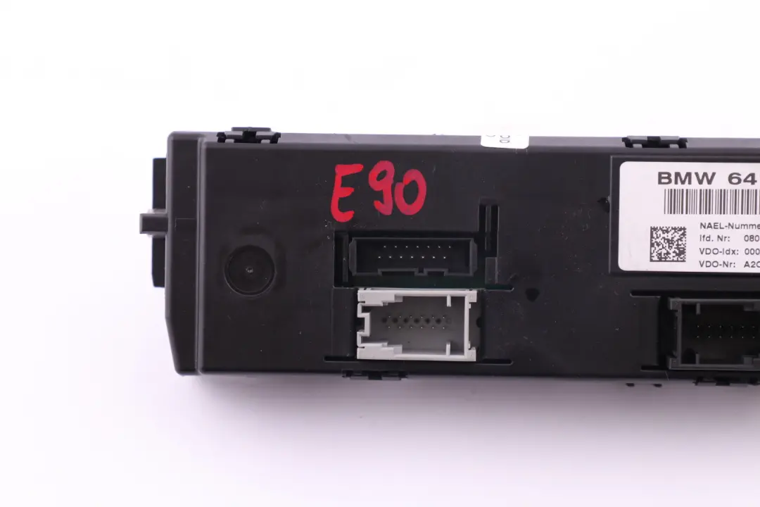 Klima Bedienteil für BMW E81 E87 E88 E90 E91 E92 E93 LCI mit Teilenummer 64119190922 BMW E81 E87 E88 E90 E91 E92 E93 LCI Klima Bedienteil - SKU 9190922 - Teilenummer 64119190922