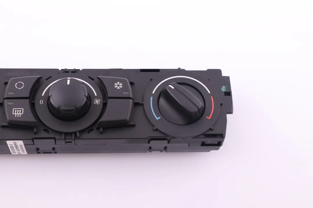 BMW 1 3 Series E81 E87 E88 E90 E91 E92 E93 LCI Air Conditioning Control - SKU 9190922 - Part number 64119190922