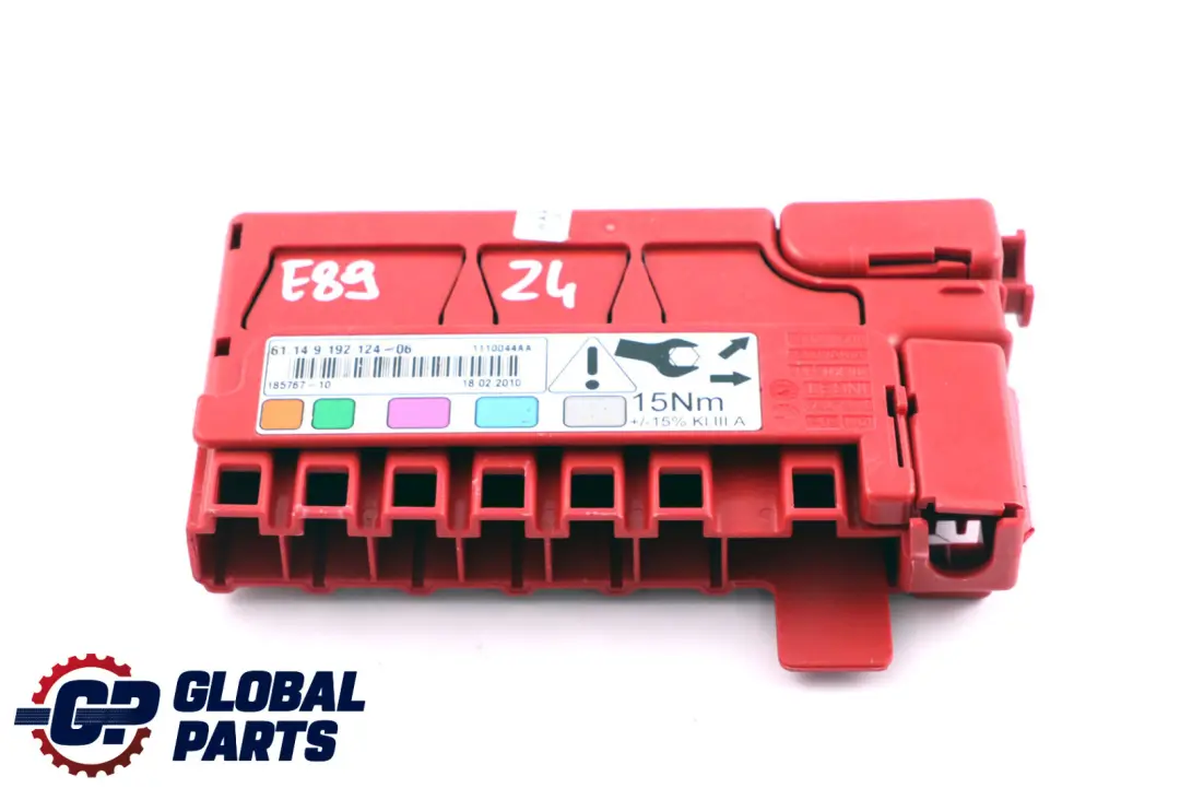 BMW Z4 E89 Power Distribution Box Control Unit Module With Fuse - SKU 9192124 - Part number 9192124