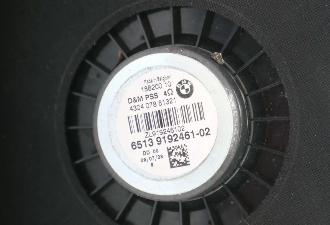 BMW E81 E82 E87 E88 E90 E91 E92 E93 Central Bass Left - SKU 9192461 - Numéro de pièce 9192461