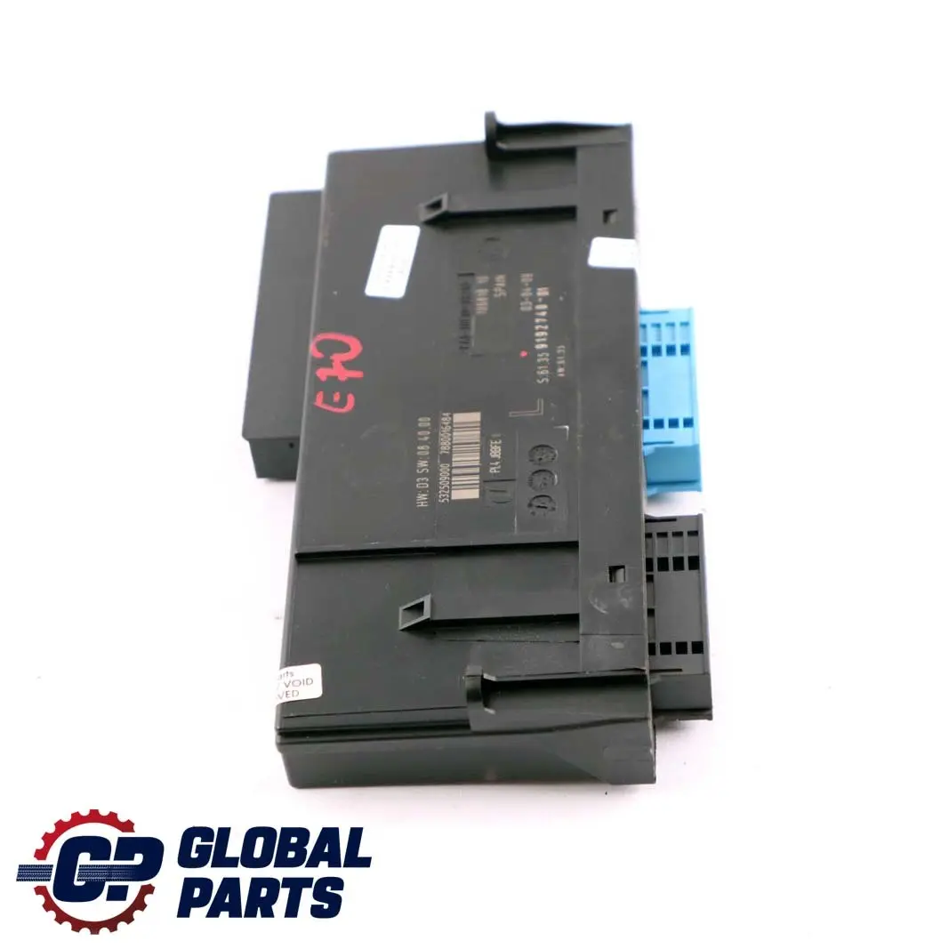 BMW X5 Series E70 ECU Body Control Module Junction Box PL4 JBBFE II - SKU 9192740 - Part number 9192740
