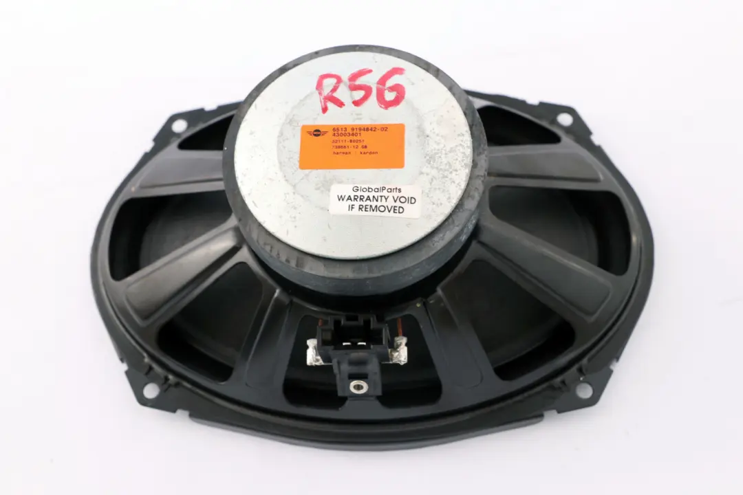 Mini R55 R56 R57 LCI Woofer Porta Altoparlante Hifi Harman Kardon - SKU 9194842 - Numero di parte 9194842