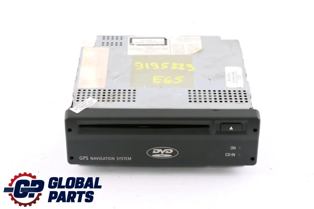 BMW 7 Series E65 E66 DVD Navigation System Computer Unit EXCH 9122860 - SKU 9195223 - Part number 9195223
