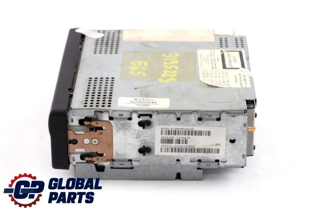 BMW E65 E66 Sistema di Navigazione DVD Unità Computer EXCH 9122860 - SKU 9195223 - Numero di parte 9195223