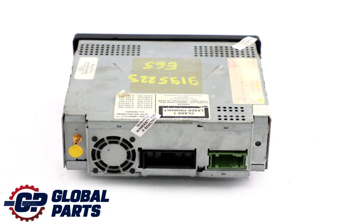 BMW E65 E66 Sistema di Navigazione DVD Unità Computer EXCH 9122860 - SKU 9195223 - Numero di parte 9195223