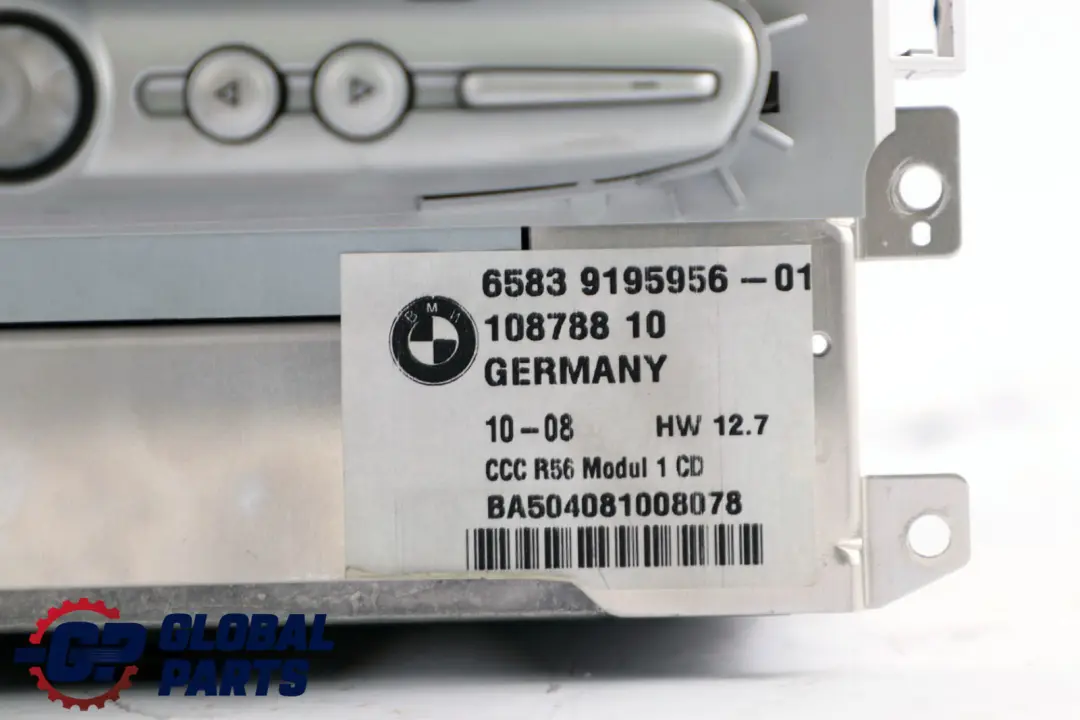 CCC Navigation Navi Sat Nav Haupteinheit für BMW Mini Cooper R55 R56 R57 mit Teilenummer 9216495 BMW Mini Cooper R55 R56 R57 CCC Navigation Navi Sat Nav Haupteinheit - SKU 9195956 - Teilenummer 9216495